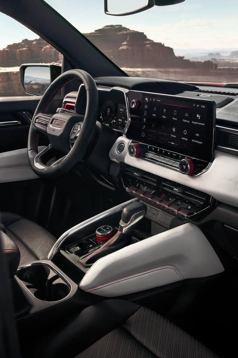 2026 GMC Canyon infotainment system at Monken Chevrolet GMC in Centralia IL